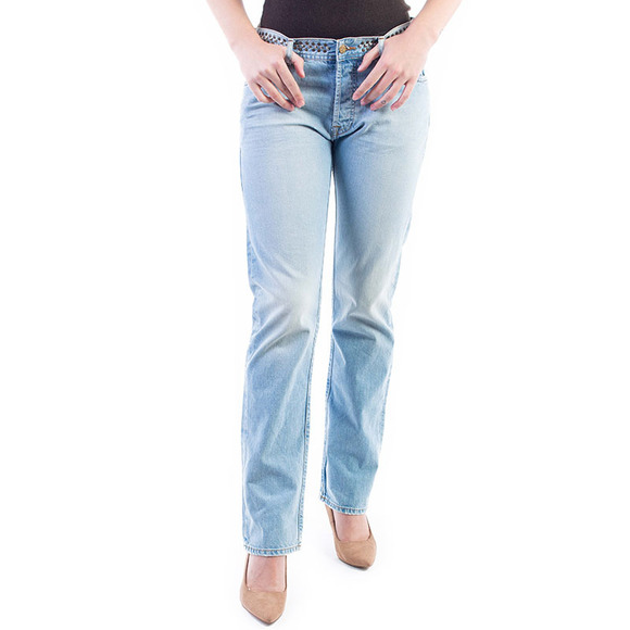 Acquaverde Jeans Women size 31 Light Sky Blue - Picture 1 of 5